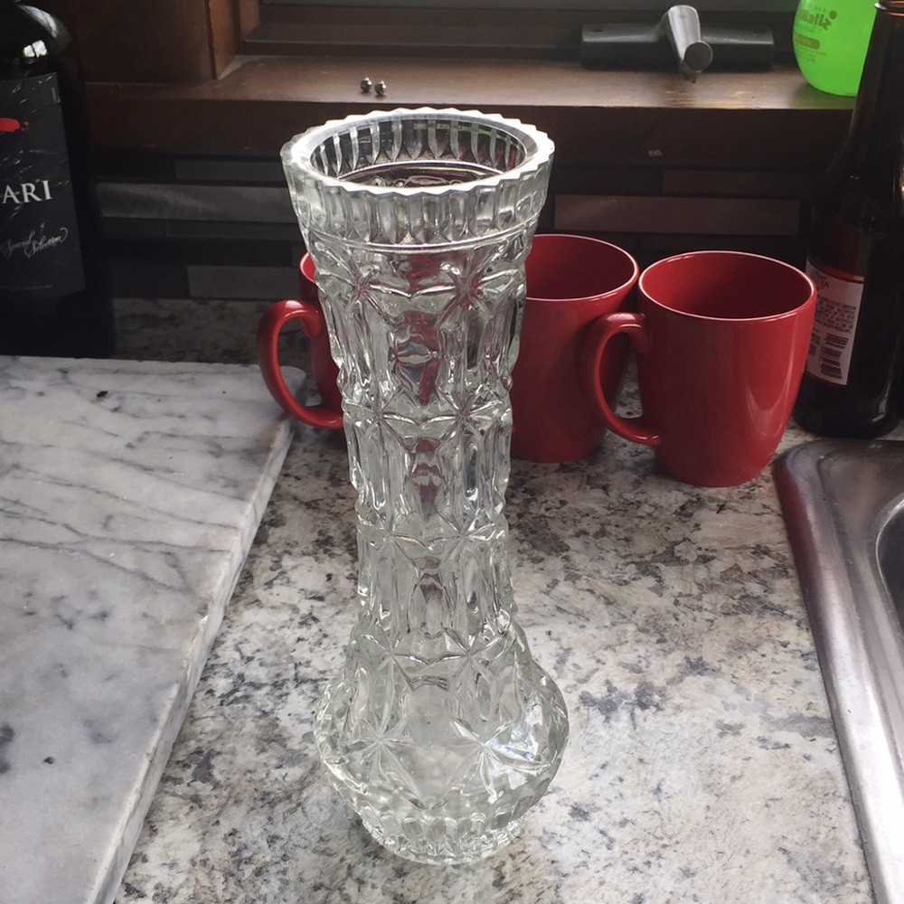 Crystal vase